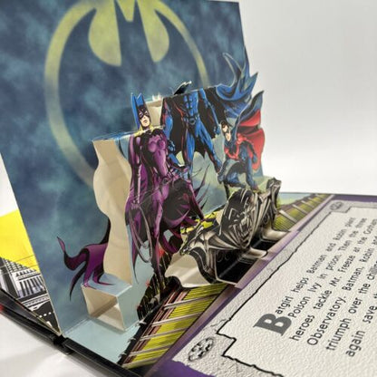 DC Comics Batman & Robin Pop-Book 1991