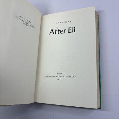 Terry KAY, After Eli, 1st Edition 1981, Very good