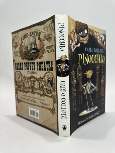 Carlo Collodi Pinocchio 2002 HCDJ First Edition VF+