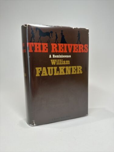 William Faulkner The Reivers 1962 HCDJ First Edition 1st Printing VG/VG