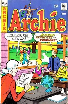 Archie Comic Publications Archie Vol 1 #236 1974 5.0 VG/FN