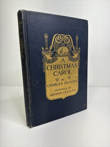 Charles Dickens A Christmas Carol 1914 HCDJ VG+