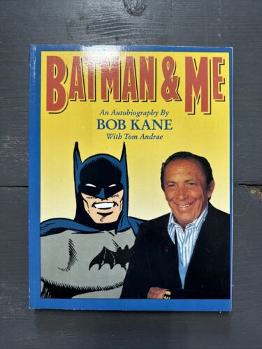 BATMAN & ME by BOB KANE Regular Softcover 1989 NM/MINT copy 1st print NOS