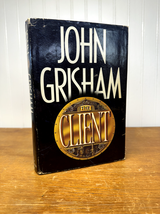 John Grisham The Client 1993 HCDJ First Ed. BCE G/VG