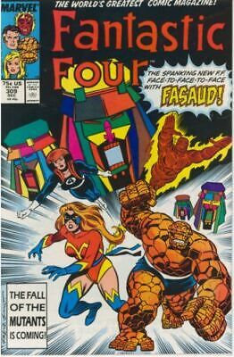 Marvel Comics Fantastic Four Vol 1 #309A 1987 7.0 FN/VF