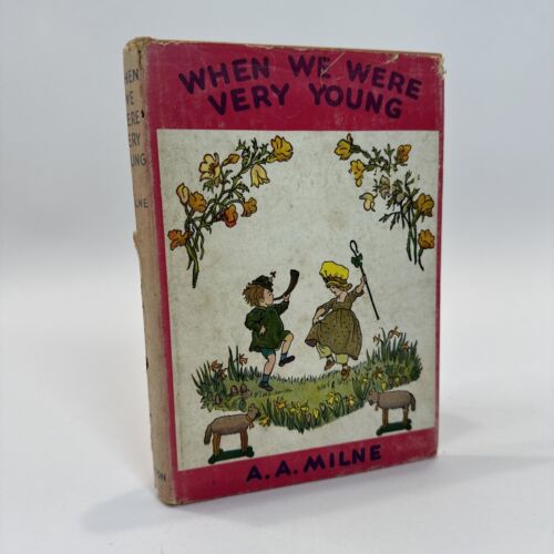 A. A. Milne When We Were Very Young 1950 HCDJ