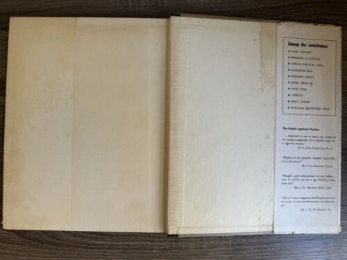 The Best from Playboy 1954 Vintage HCDJ Collectible Book Hugh Hefner VG