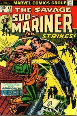 Marvel Comics Sub-Mariner Vol 1 #68A 1974 5.0 VG/FN