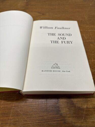 William Faulkner The Sound and the Fury 1956 HC Random House BCE VG
