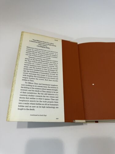 Tony Hillerman Sacred Clowns 1993 HCDJ First Edition 1st Printing VG/F