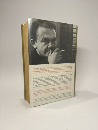 James Jones The Thin Red Line 1962 HCDJ First Edition 3rd Printing ExLib VG+
