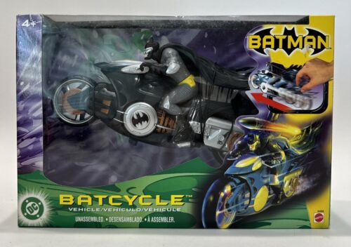Vintage BATMAN DC BATCYCLE MATTEL