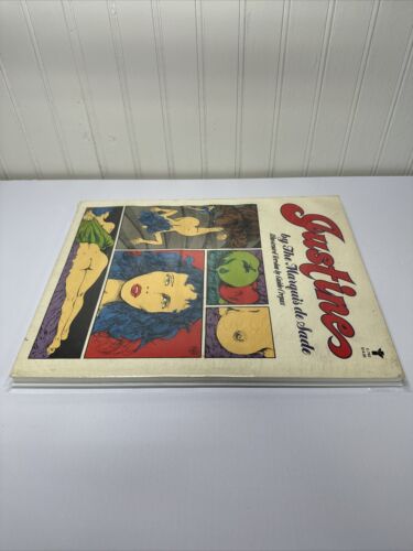 Justine By The Marquis De Sade, Illustrated Guido Crepax Paperback 1981 VG+