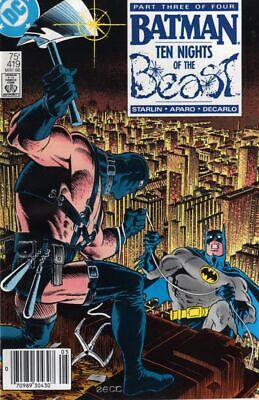 DC Comics Batman Vol 1 #419B 1988 5.0 VG/FN