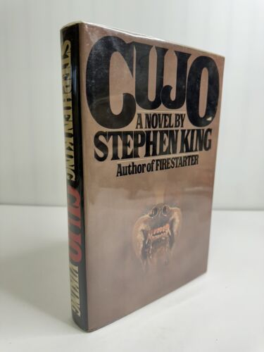 Stephen King Cujo 1981 HCDJ First Edition 1st Printing $13.95 VG+