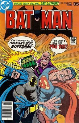 DC Comics Batman Vol 1 #293 1977 5.0 VG/FN