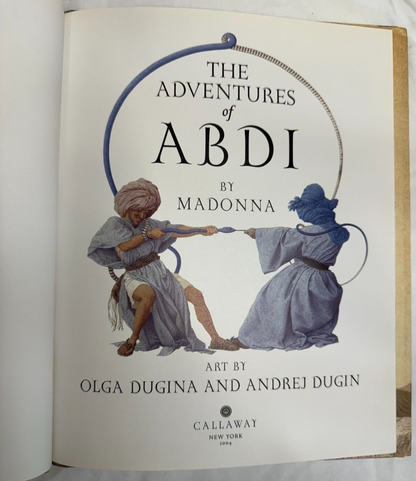 The Adventures of Abdi By Madonna, Olga Dugina & Andrej Dugin Illustrator