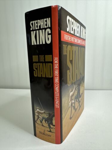 The Stand: The Complete and Uncut Edition by Stephen King 1990 HCDJ - NICE
