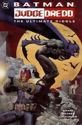 DC Comics Batman Judge Dredd The Ultimate Riddle 1995 TPB 5.0 VG/FN