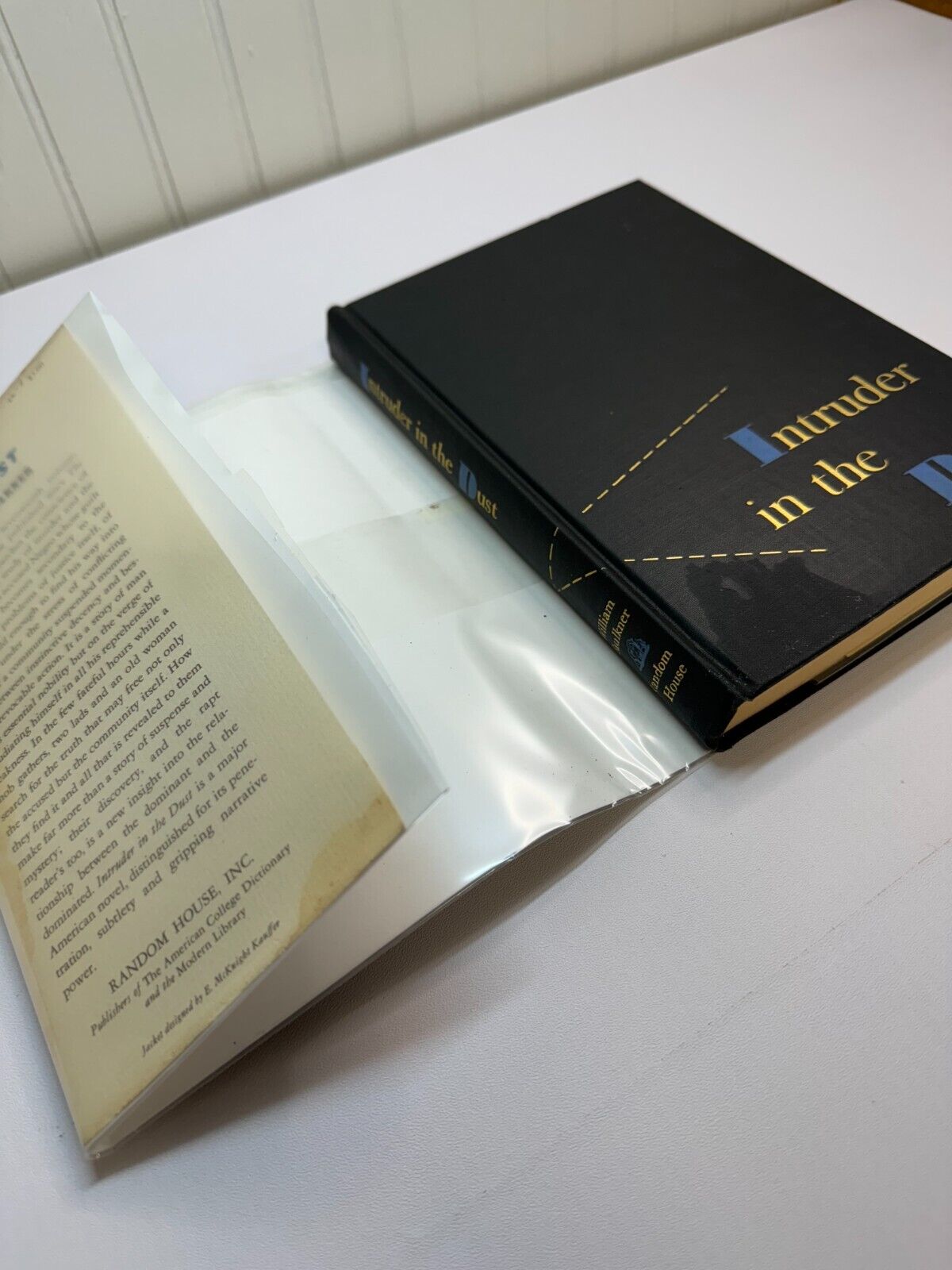 William Faulkner Intruder in the Dust 1948 HCDJ First Edition 1st Printing F/VF