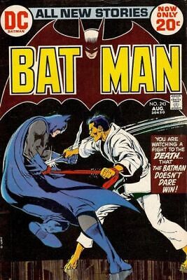 DC Comics Batman Vol 1 #243 1972 5.0 VG/FN 🔑