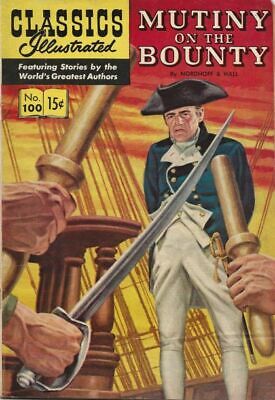 Classics Illustrated #100A Mutiny on the Bounty 1952 4.0 VG