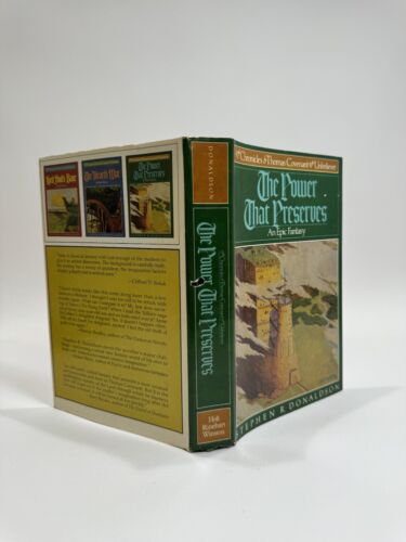 The Power That Preserves by Stephen Donaldson - 1977 - First Hardback Edition