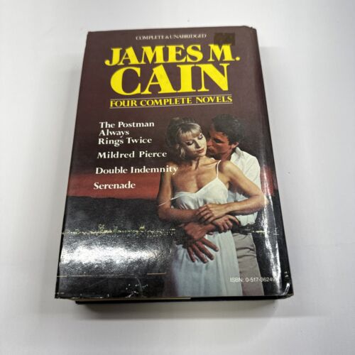 James M. Cain Four Complete Novels 1982 HCDJ G/VG