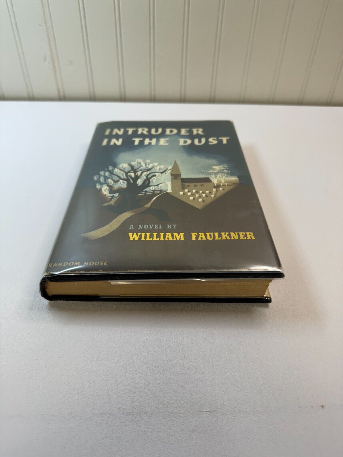 William Faulkner Intruder in the Dust 1948 HCDJ First Edition 1st Printing F/VF