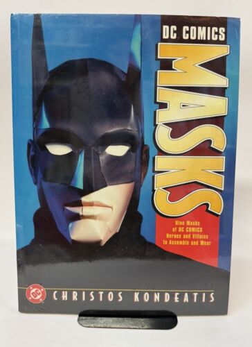 DC Comics Masks Nine Masks of DC Comics Heroes & Villians to Assemble & Wear