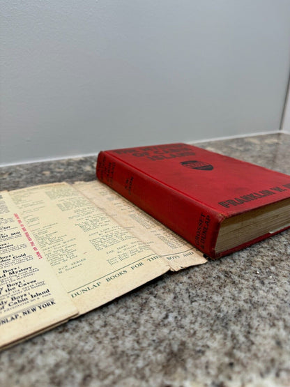 Franklin W. Dixon Hardy Boys #8 The Mystery of Cabin Island 1929 HCDJ First Ed.