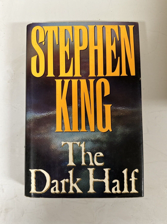 The Dark Half by Stephen King (1989, Hardcover) 1st Edition/1st Printing HCDJ