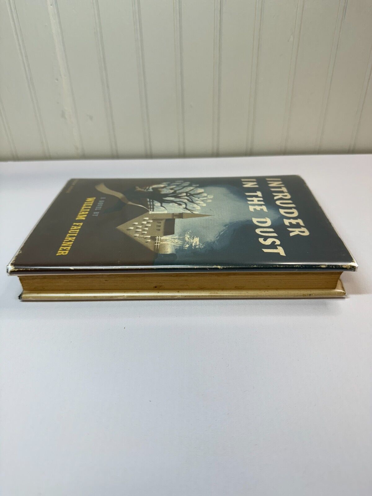 William Faulkner Intruder in the Dust 1948 HCDJ First Edition 1st Printing F/VF