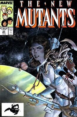 Marvel Comics New Mutants Vol 1 #63A 1988 7.0 FN/VF