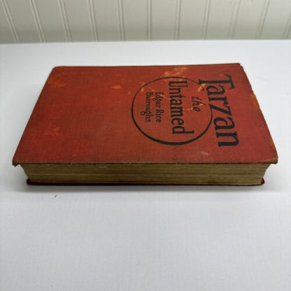 Vintage TARZAN the UNTAMED Edgar Rice Burroughs Grosset & Dunlap 1920 A/G