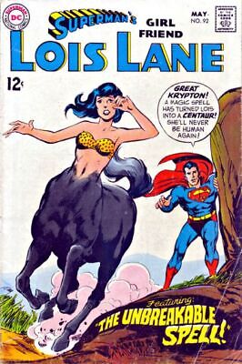 DC Comics Superman's Girl Friend Lois Lane #92 1969 5.0 VG/FN