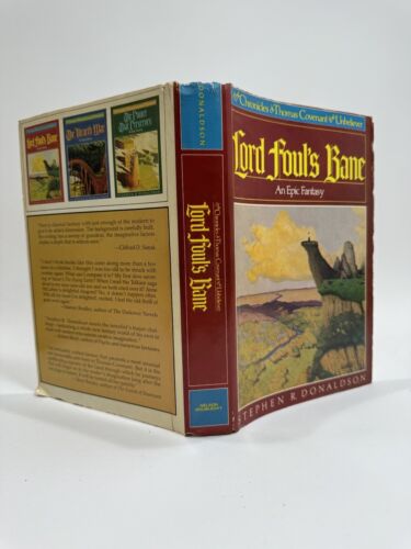 Lord Foul's Bane First Edition 1977 BCE by Stephen R. Donaldson HCDJ
