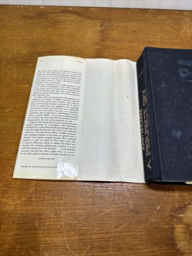 A Perfect Spy by John LeCarré - First Edition First Printing HCDJ G/VG Ex-Lib