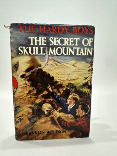 Hardy Boys #27 Secret of Skull Mountain First 1948 HC/DJ