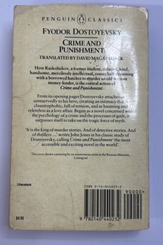 Crime and Punishment by Fyodor Dostoyevsky