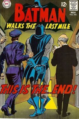 DC Comics Batman Vol 1 #206 1968 4.0 VG